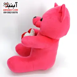 عروسک خرس لاو قلبی 30 سانت کد 1233