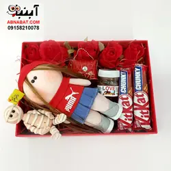 جعبه باکسی خارجی ولنتاین 30 سانت کد 1254