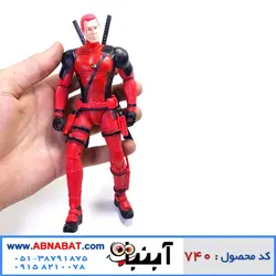 اکشن فیگور ددپول کد 740 در چهار رنگ مختلف Deadpool Action Figure