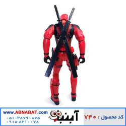 اکشن فیگور ددپول کد 740 در چهار رنگ مختلف Deadpool Action Figure
