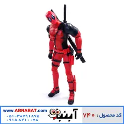 اکشن فیگور ددپول کد 740 در چهار رنگ مختلف Deadpool Action Figure