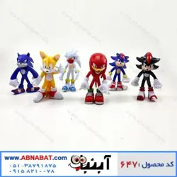 فیگور شخصیت های سونیک Figure Sonic set