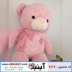 عروسک خرس صورتی خارجی 100 سانت کد927