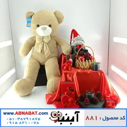 عروسک خرس نسکافه ای 130 سانت