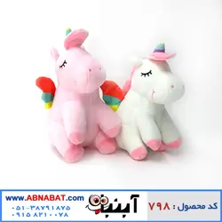 عروسک یونیکورن بالدار 25 سانت