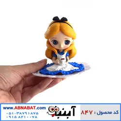 فیگور بشقابی آلیس Alice in Wonderland figure