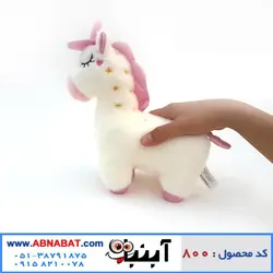 عروسک اسب تک شاخ 25 سانت
