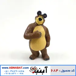 فیگور ماشا و میشا پک 10 عددی Masha & Misha figure