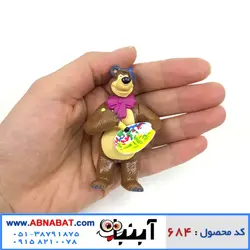 فیگور ماشا و میشا پک 10 عددی Masha & Misha figure