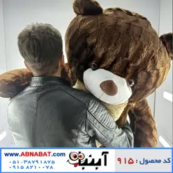 عروسک خرس قهوه ای خارجی 150 سانت کد915
