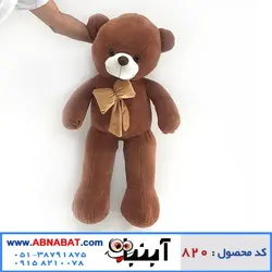 عروسک خرس قهوه ای یک متری کد820