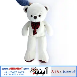 عروسک خرس سفید یک متری کد818