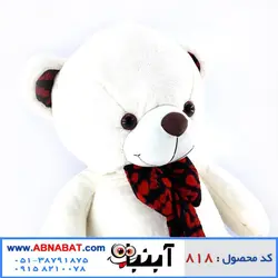 عروسک خرس سفید یک متری کد818