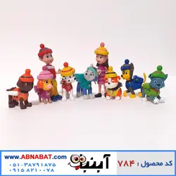 پک فیگور سگ های نگهبان 9 عددی