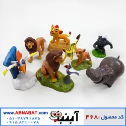 فیگور شخصیت های شیرشاه The Lion King figure set