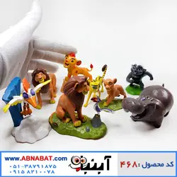 فیگور شخصیت های شیرشاه The Lion King figure set