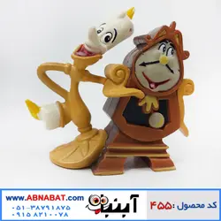 فیگور شخصیت های دیو و دلبر beauty and the beast figure set