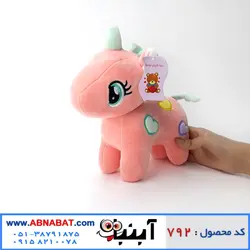 عروسک طرح یونیکورن 25 سانت
