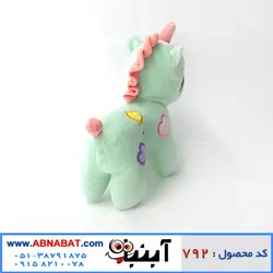 عروسک طرح یونیکورن 25 سانت