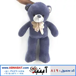 عروسک خرس طوسی یک متری کد819