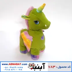عروسک اسب تک شاخ 30 سانت