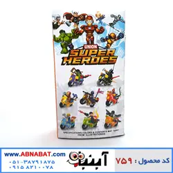 لگو ابرقهرمانان شخصیت فالکون با موتور