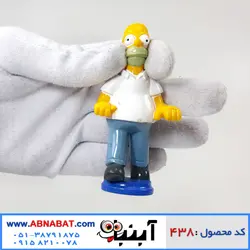 فیگور سیمپسون پایه شطرنجی پک 6 عددی simpsons figure