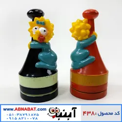 فیگور سیمپسون پایه شطرنجی پک 6 عددی simpsons figure