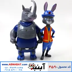 فیگور شخصیت های زوتوپیا figure set zootopia