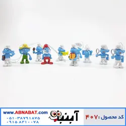 فیگور اسمورف ها پک 10 عددی The Smurfs figure