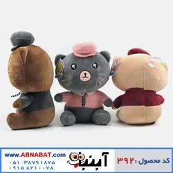عروسک گربه کلاه دار