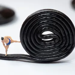 پاستیل چرخی گیاهی «شیرین بیان» هاریبو | Haribo Licorice wheels