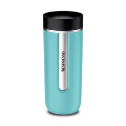 ماگ مسافرتی نسپرسو مدل نوماد | رنگ آبی (آب‌رنگی) | سایز بزرگ | Nespresso Travel Mug Nomad Aquarelle