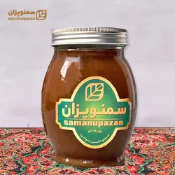 سمنو جوانه گندم شیشه‌ای یک کیلویی