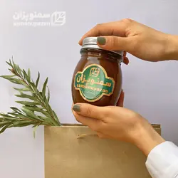 سمنو جوانه گندم شیشه ای 475 گرمی