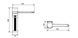 جک پارکینگی  BFT E5 پا ملخی تک لنگه