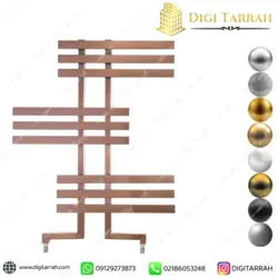 رادیاتور حمام استیل دکوراتیو کد ۰۶