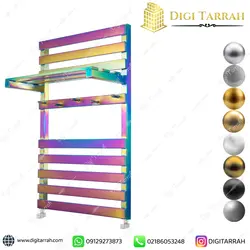 رادیاتور حمام استیل دکوراتیو هتلی