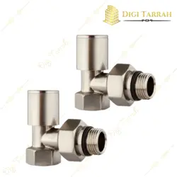 شیر حوله خشک کن استیل مات