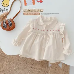 شومیز دخترانه گلدوزی شده