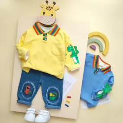 ست دو تیکه آستین دایناسور