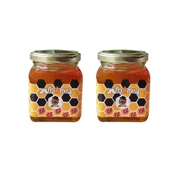 عسل با زعفران آقای عسل- 300 گرمی- بسته دو عددی | آقای عسل