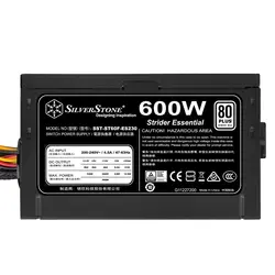 منبع تغذیه 600 وات کامپیوتر SILVERSTONE مدل SST-ST60F-ES230