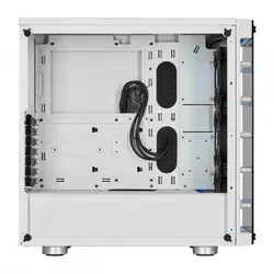 کیس کامپیوتر Corsair مدل iCUE 465X RGB White