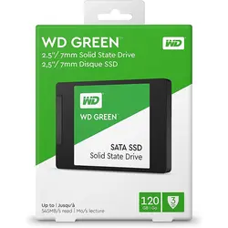 SSD وسترن دیجیتال 120 گیگابایت GREEN SATA