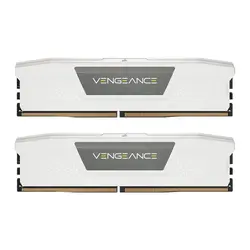 رم دسکتاپ کورسیر VENGEANCE White 64GB (2x32GB) DDR5 5600MHz C40