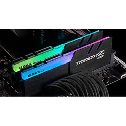رم دسکتاپ GSKILL مدل 64GB (32GBx2) 4000MHz Trident Z RGB CL18