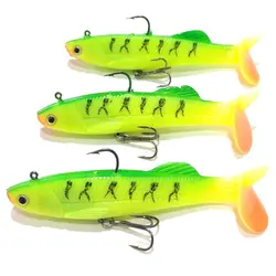 طعمه ماهیگیری ژله‌ای کلیکا 21 گرمی و 10 سانتیمتری کاپیتان