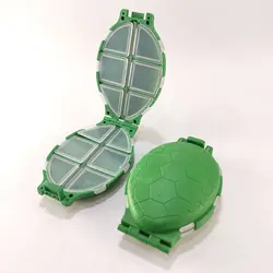 جعبه قلاب ماهیگیری 12 چشمه لاکپشتی