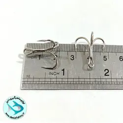قلاب سه شاخ کاپیتان TREBLE HOOKS 2X NI